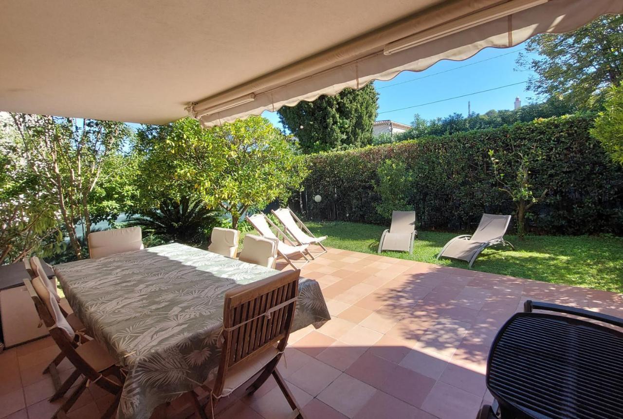 Plage La Salis 3 Chambres, Jardin - 3 Bedrooms Antibes Exterior foto